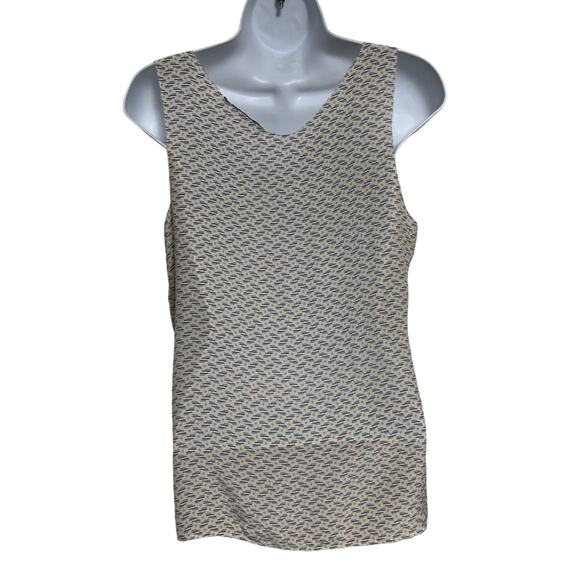 Monoprix Autre Ton Blouse Safran Orange Womens Size 38 ( Size 8) - Picture 4 of 7